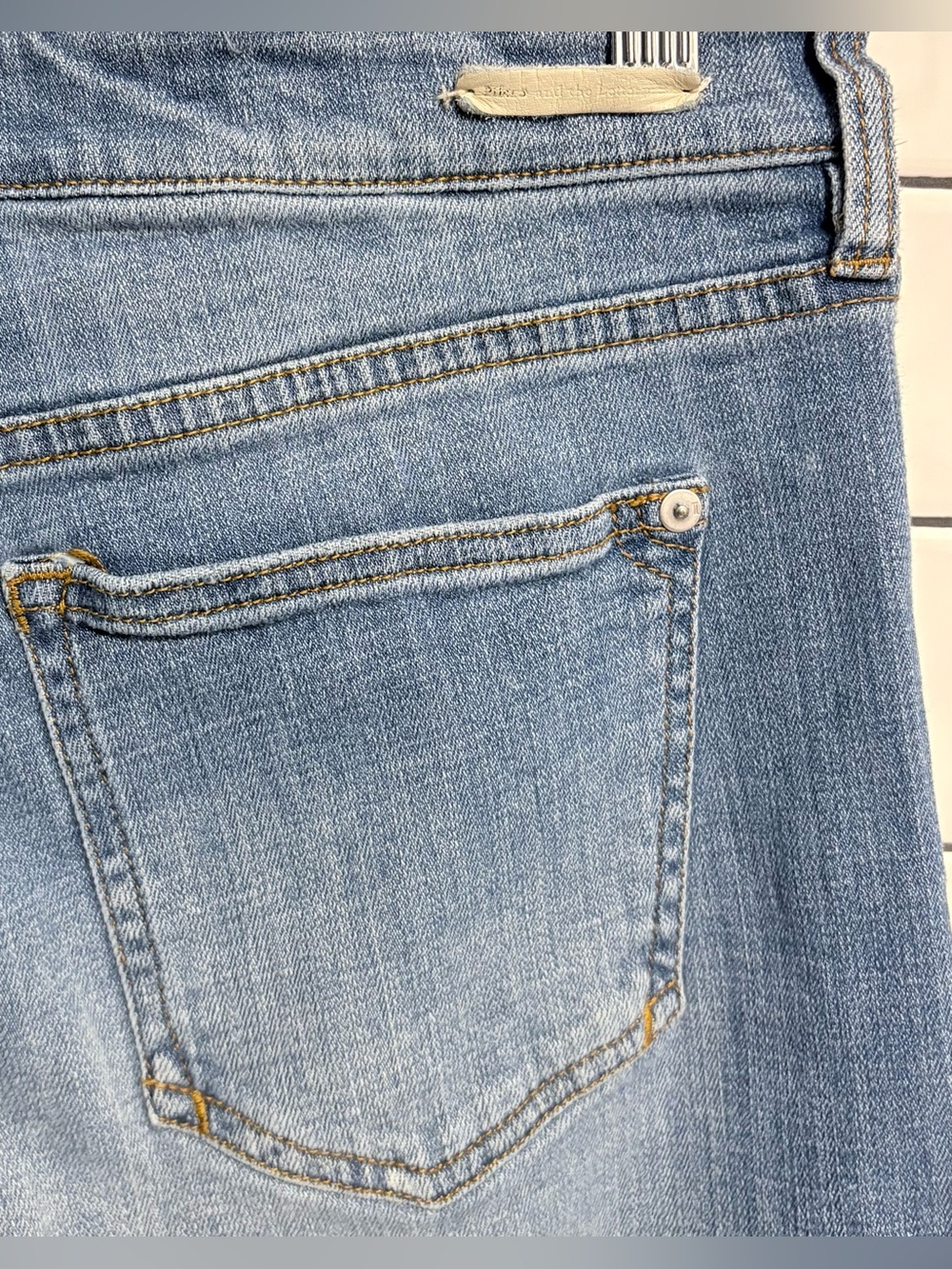 Anthropologie Pilcro and the Letterpress embroidered slim boyfriend jeans 29 - Picture 6 of 7